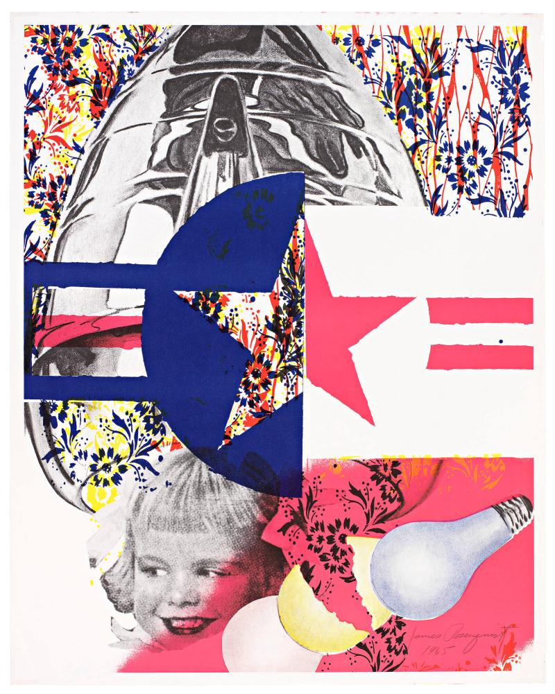 James Rosenquist | Collage for I Love You with My Ford (1961