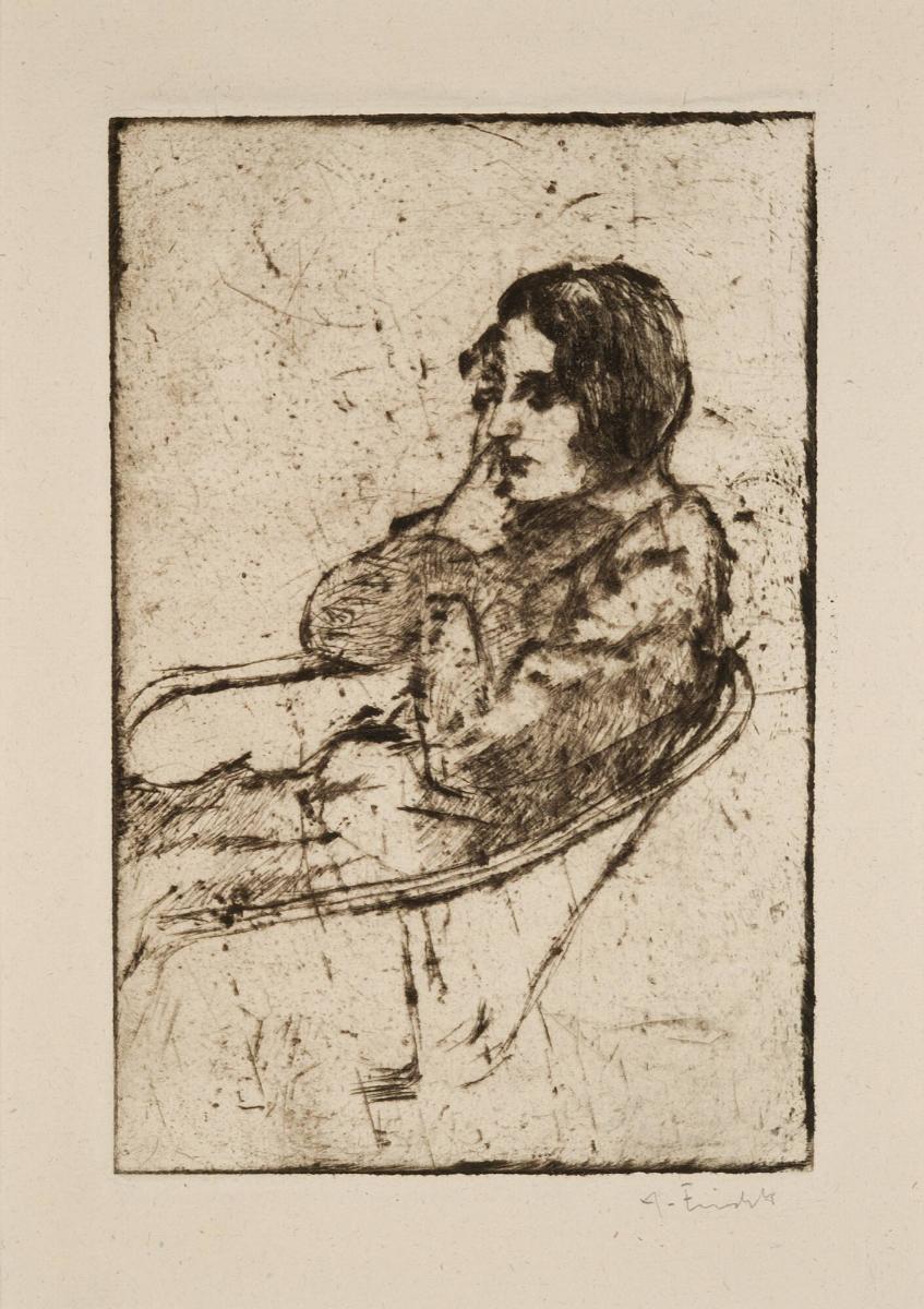 Skådespelerskan Margareta Sachs-Kaudern II (Sonja)