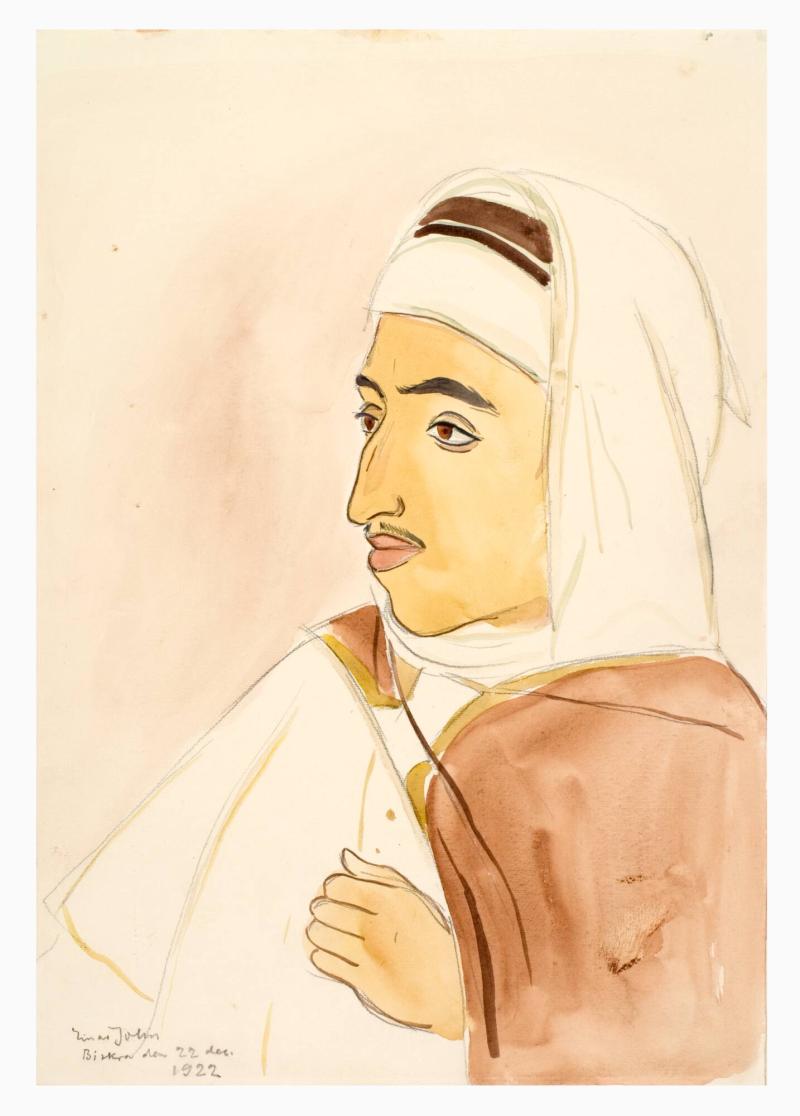 Förnäm arab från Biskra