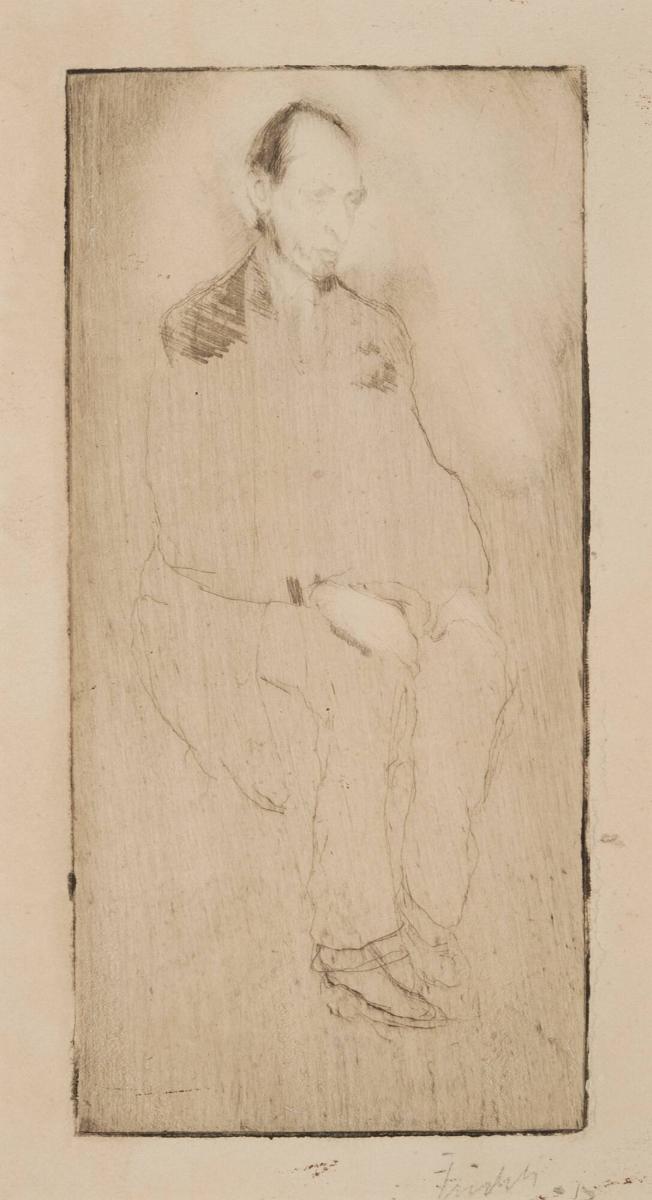 Konstnären Alfred Hedlund I