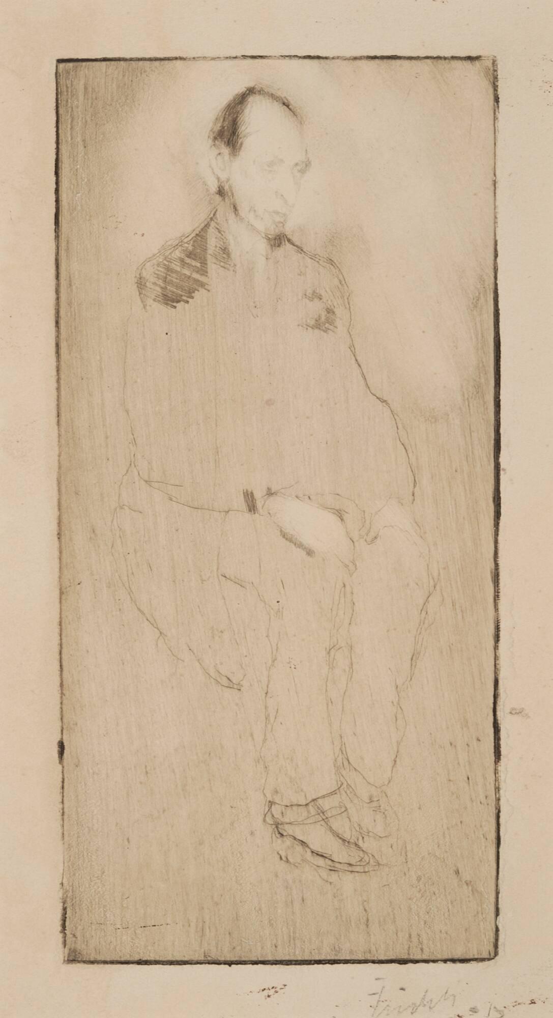 Konstnären Alfred Hedlund I