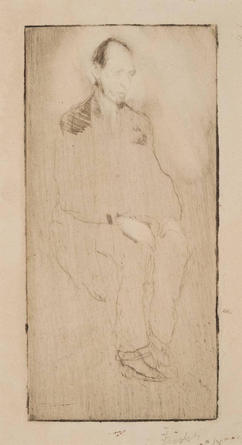 Konstnären Alfred Hedlund I