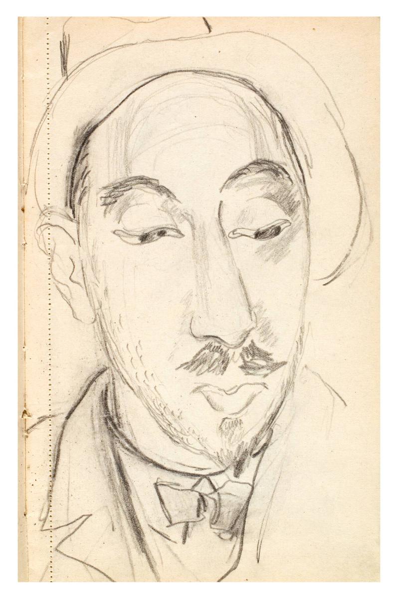 Skissblock nr 6, Paris