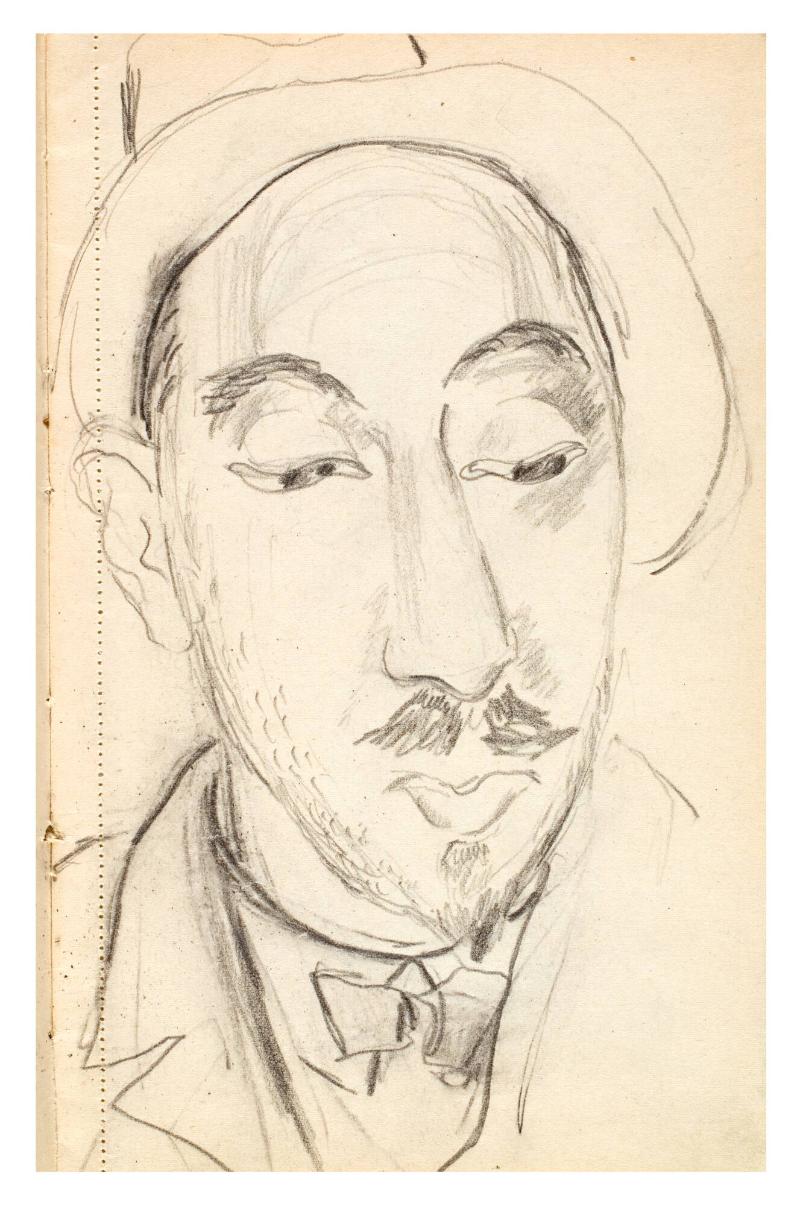 Skissblock nr 6, Paris