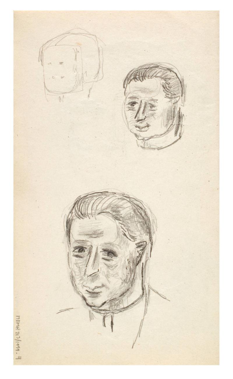 Skissblock nr 6, Paris