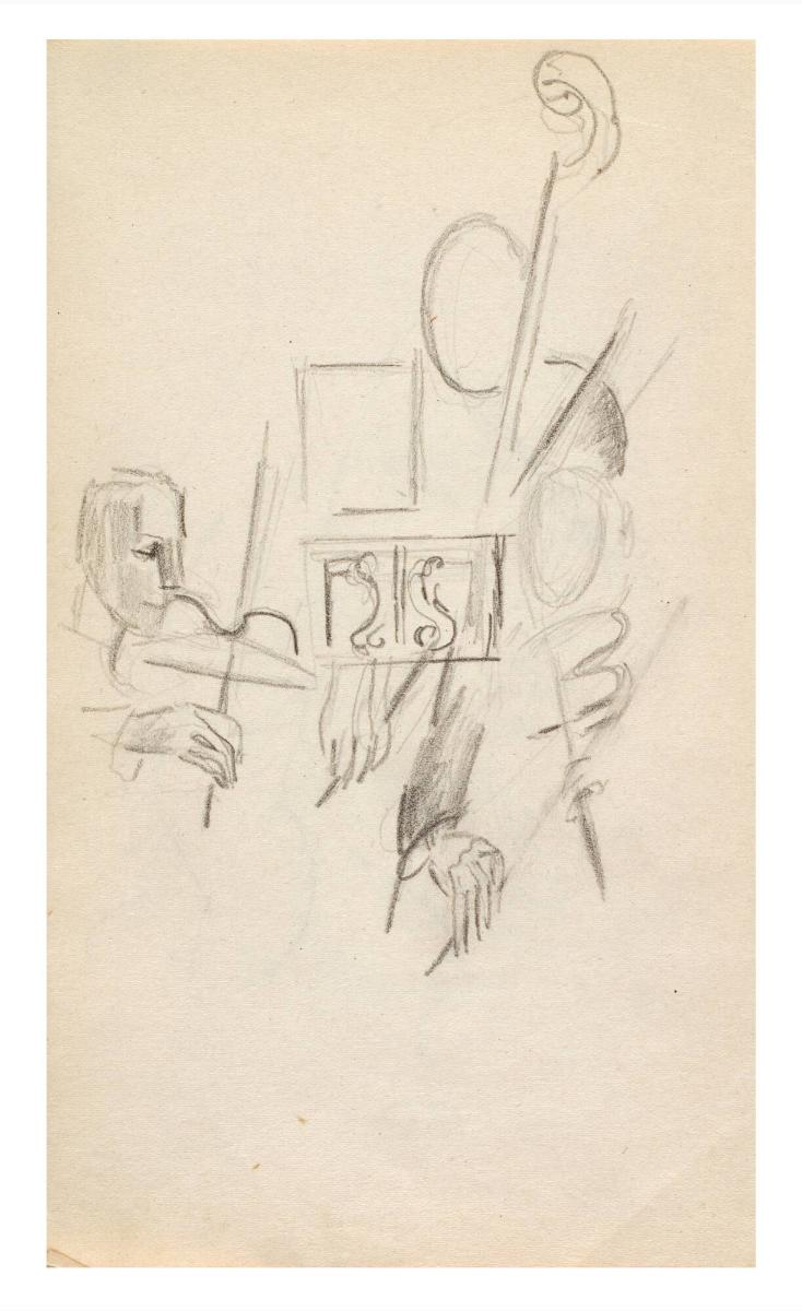 Skissblock nr 6, Paris