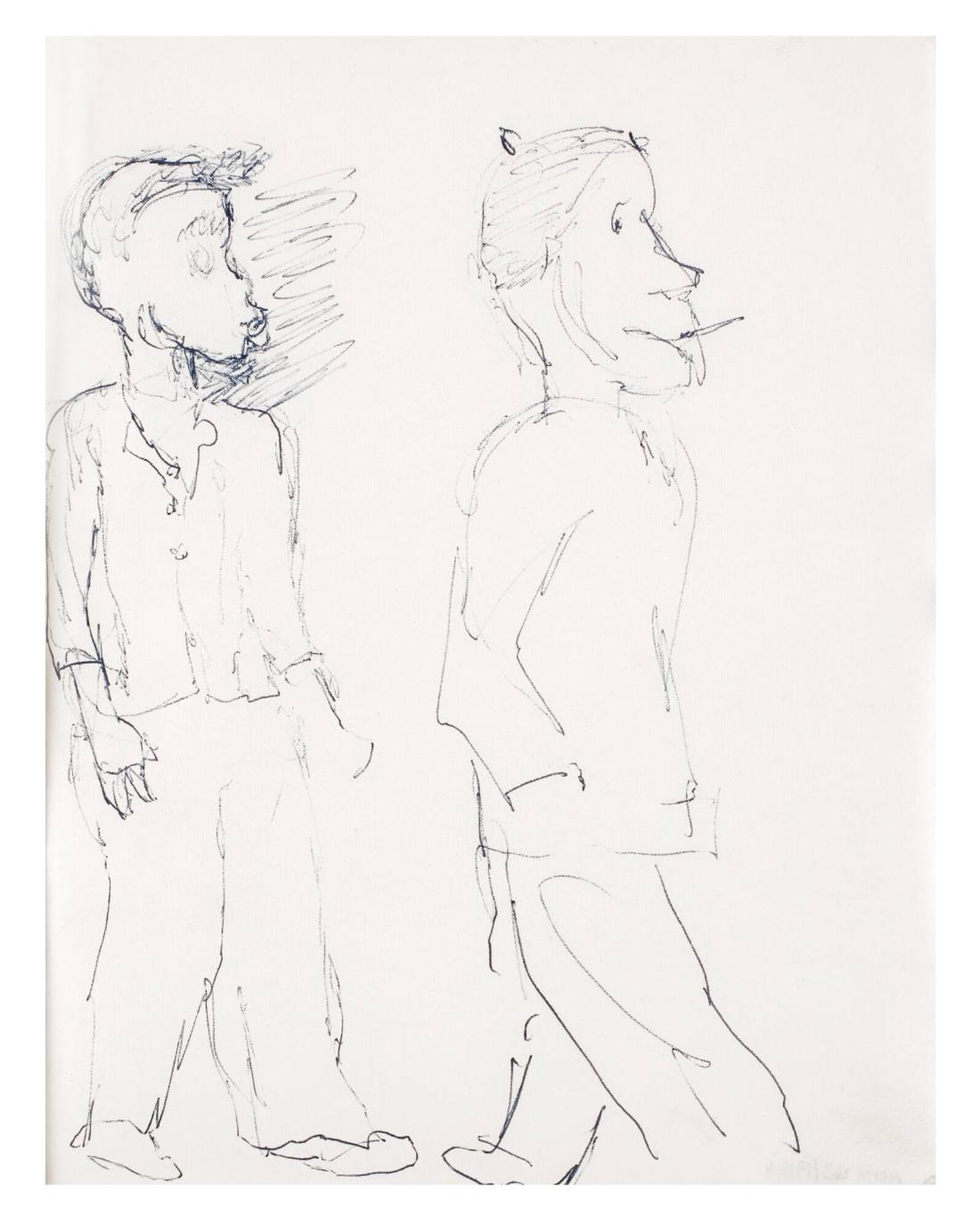 Skissblock nr 56, Paris-Vezlay