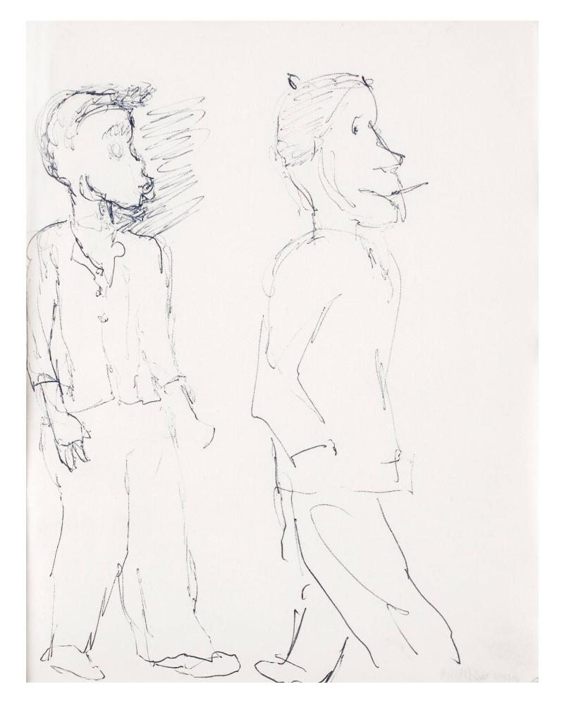 Skissblock nr 56, Paris-Vezlay