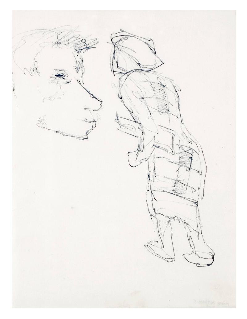 Skissblock nr 56, Paris-Vezlay