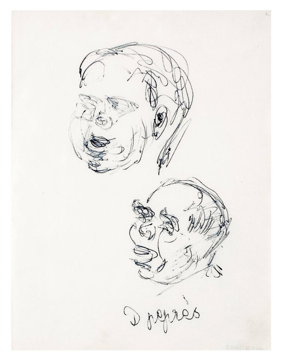 Skissblock nr 56, Paris-Vezlay