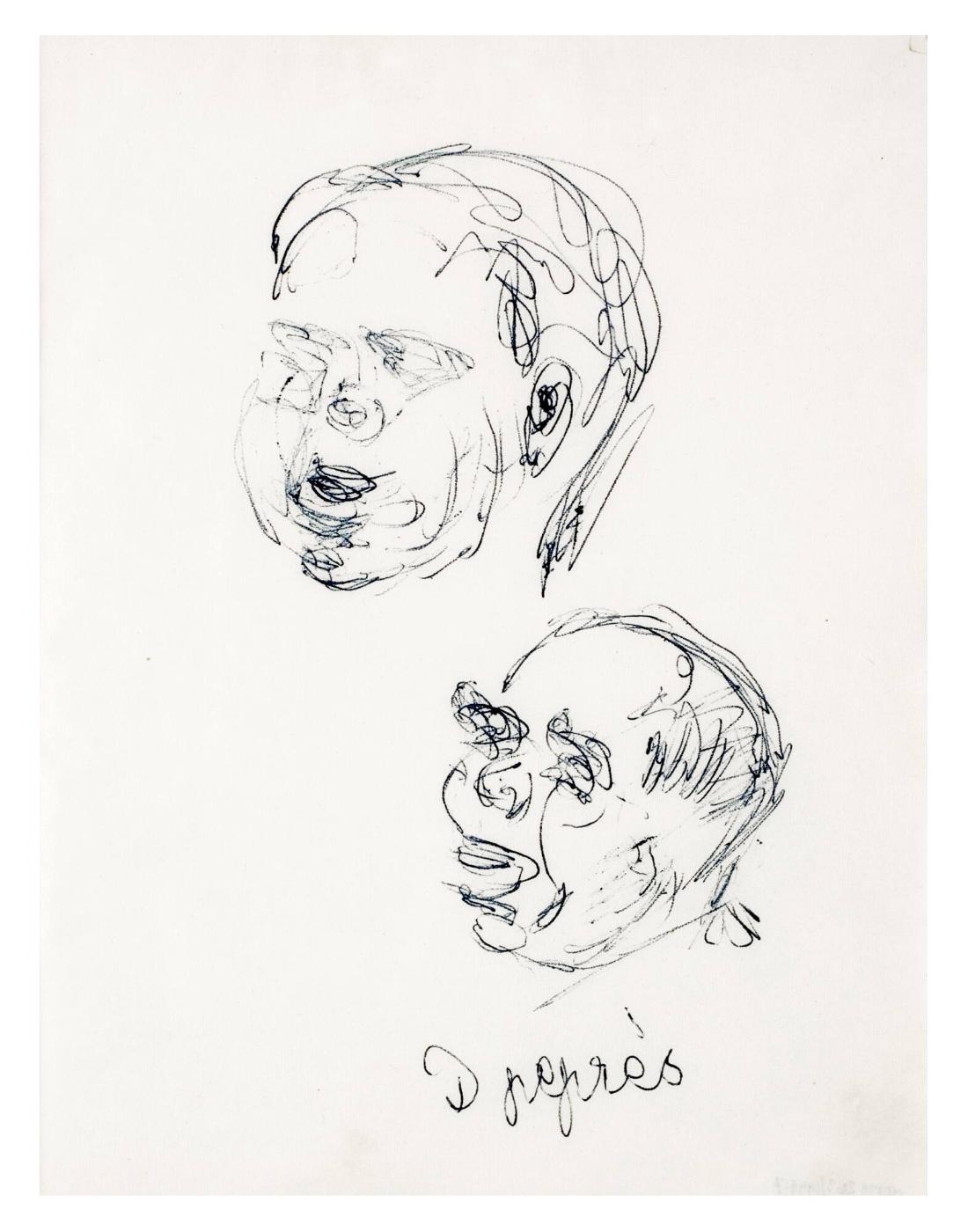 Skissblock nr 56, Paris-Vezlay