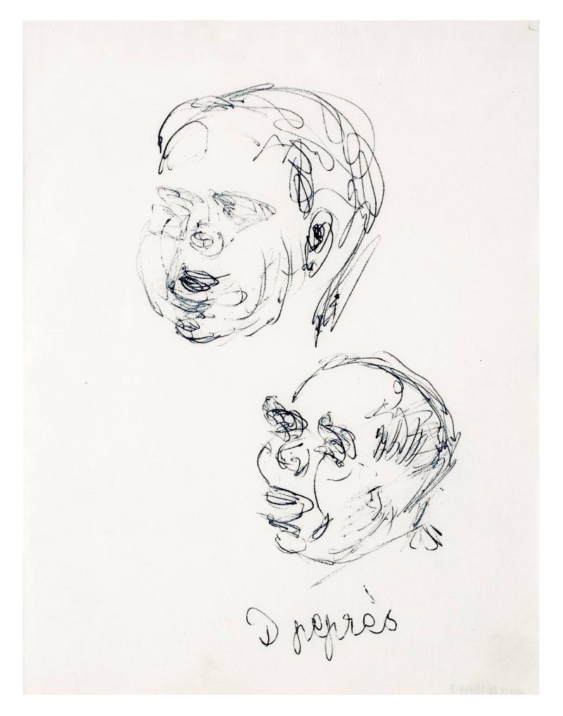 Skissblock nr 56, Paris-Vezlay