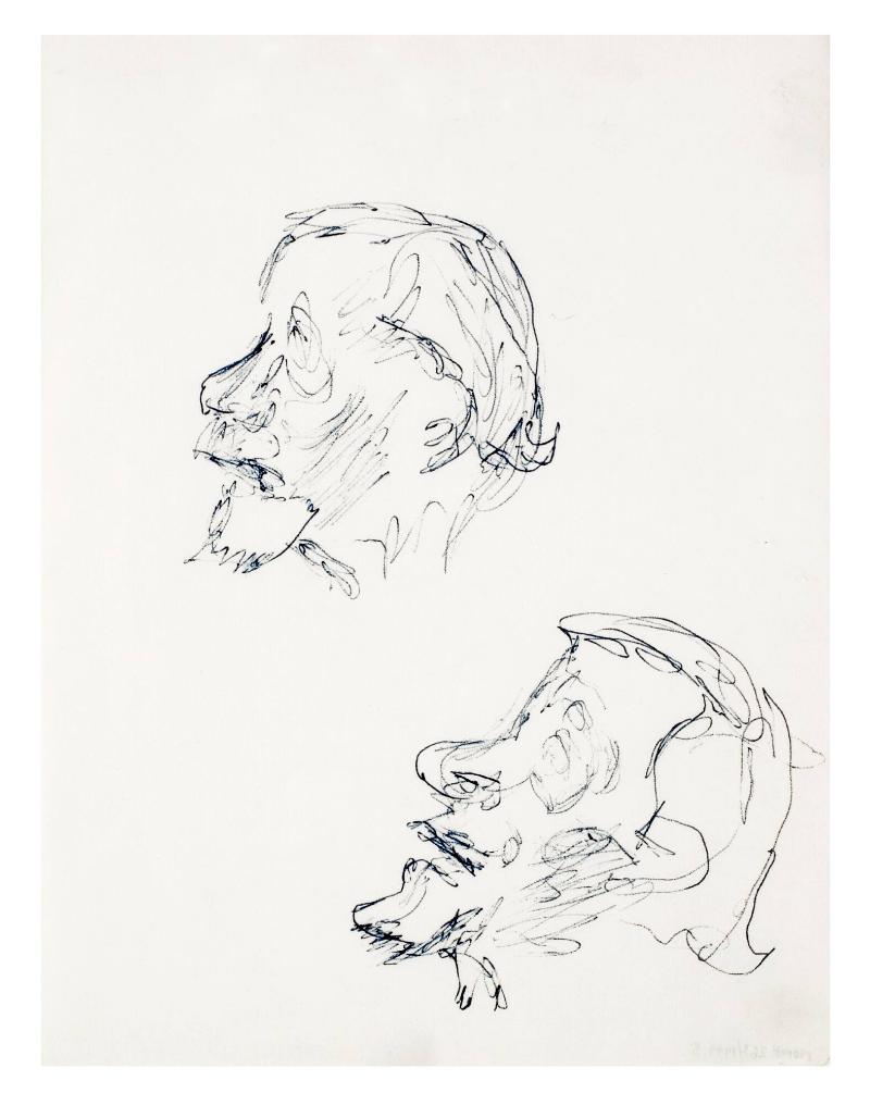 Skissblock nr 56, Paris-Vezlay