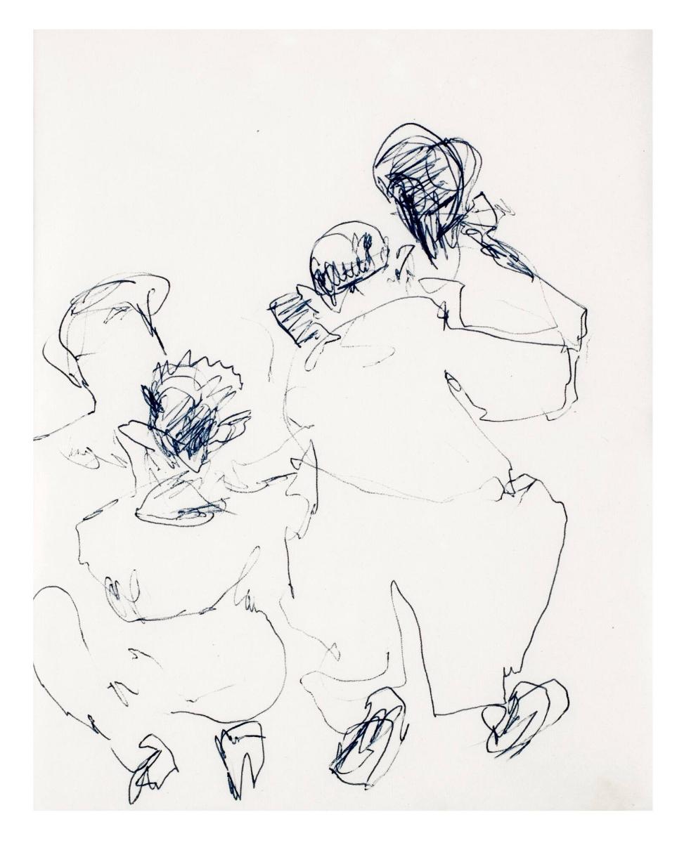 Skissblock nr 56, Paris-Vezlay