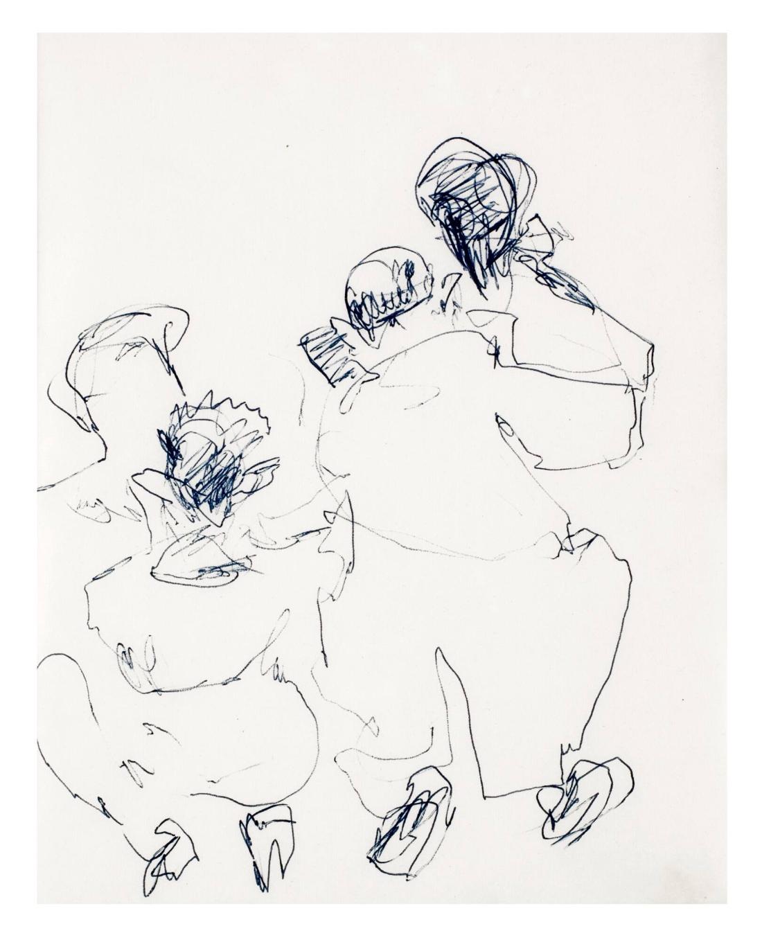 Skissblock nr 56, Paris-Vezlay