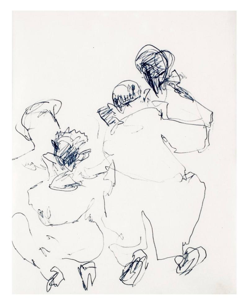 Skissblock nr 56, Paris-Vezlay