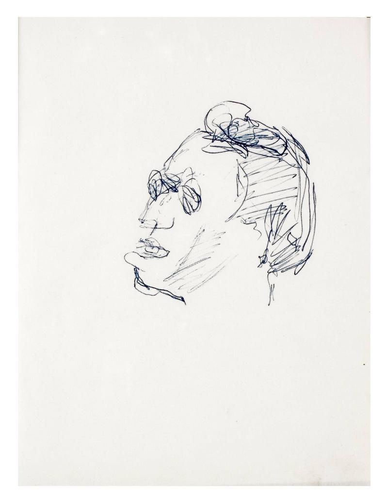 Skissblock nr 56, Paris-Vezlay