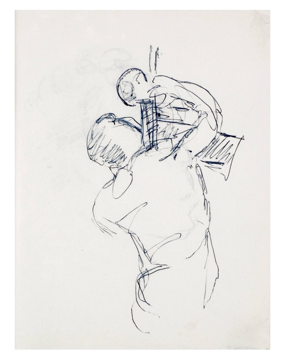 Skissblock nr 56, Paris-Vezlay