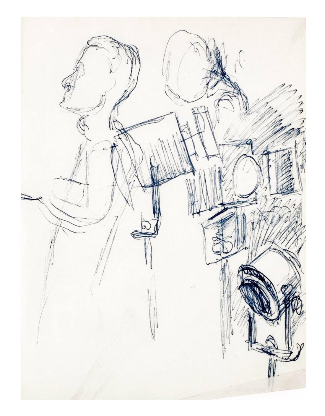 Skissblock nr 56, Paris-Vezlay