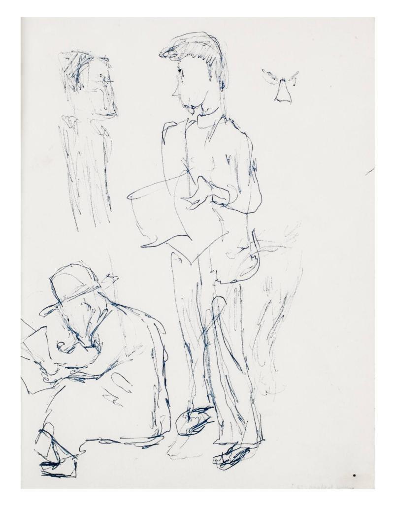 Skissblock nr 56, Paris-Vezlay