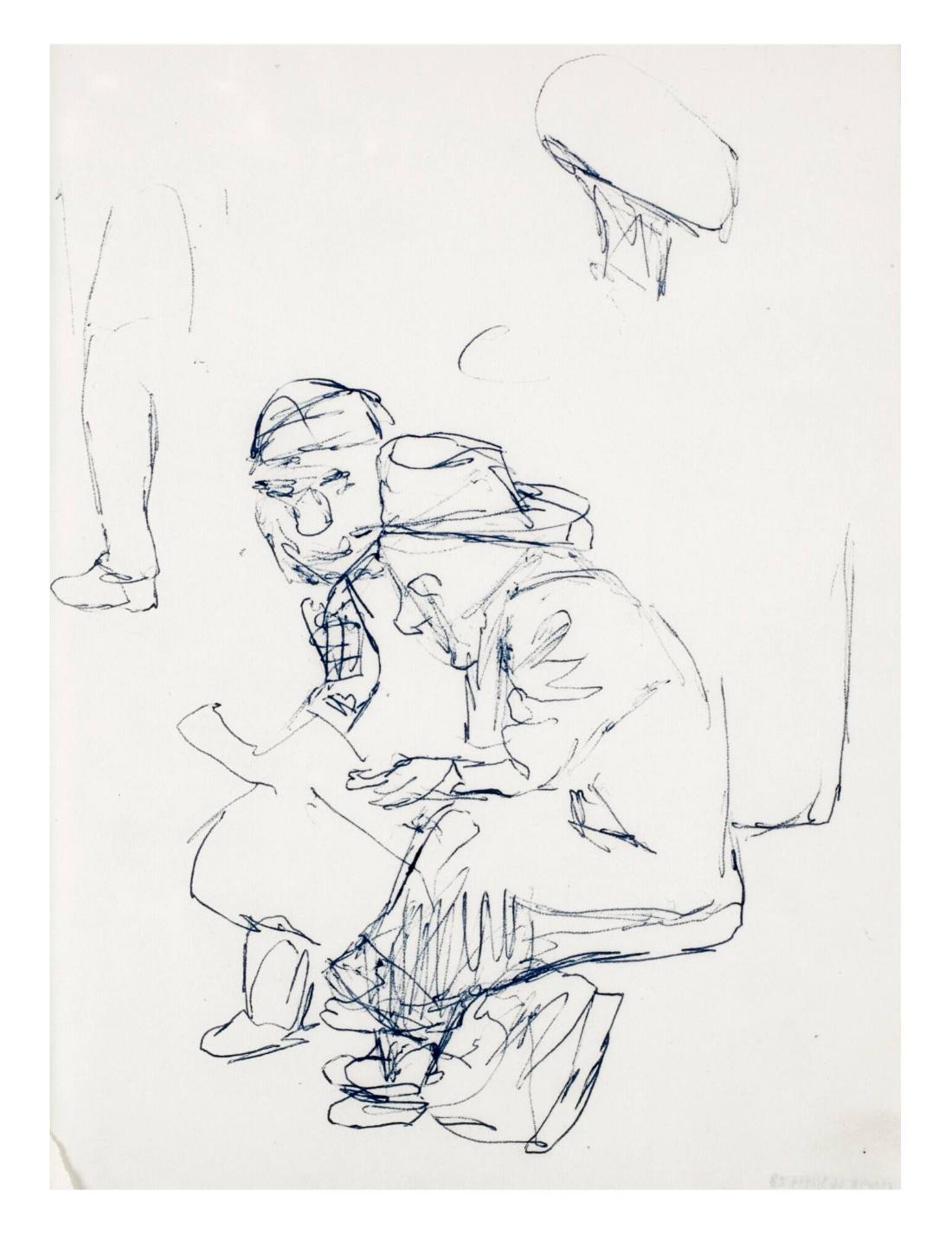 Skissblock nr 56, Paris-Vezlay