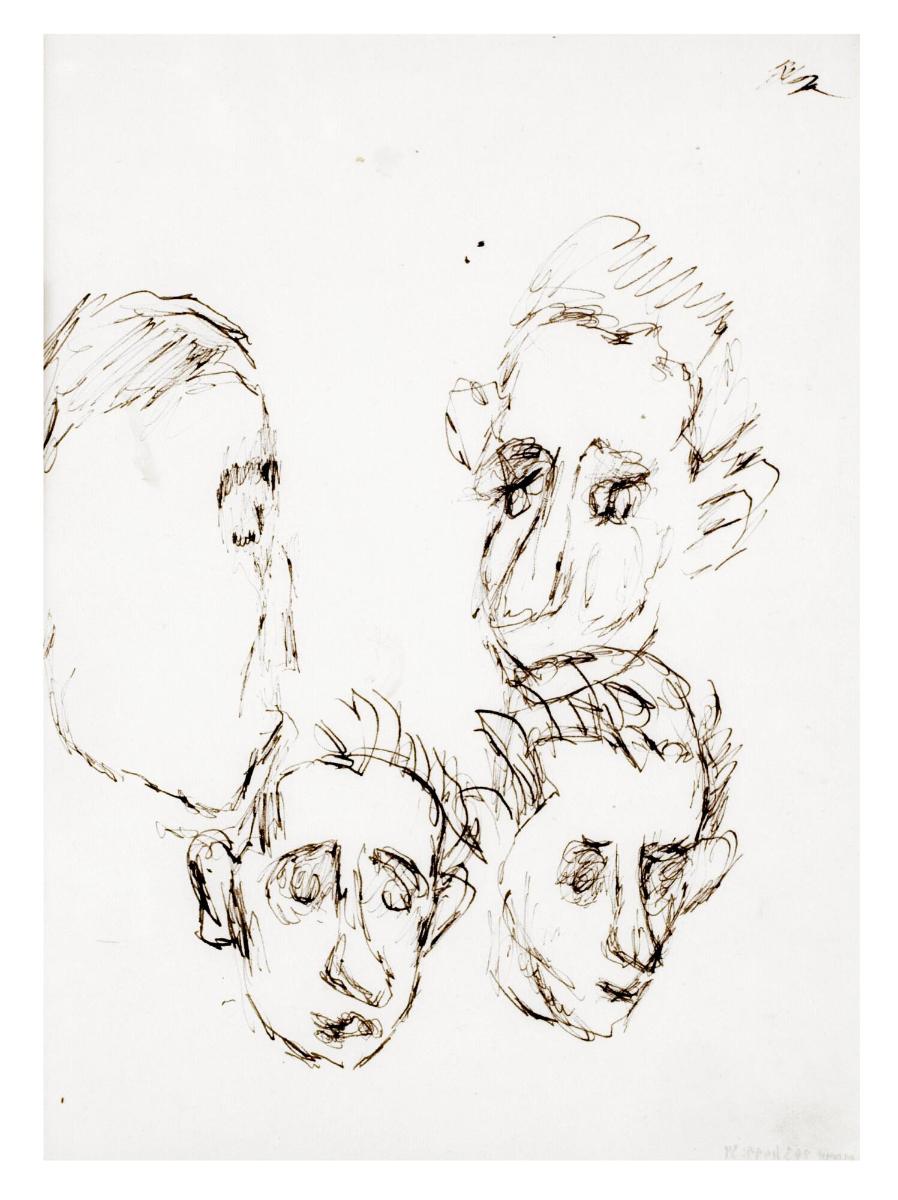 Skissblock nr 56, Paris-Vezlay