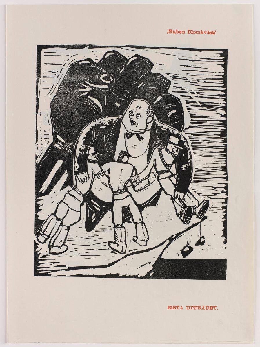 Sista uppbådet. Humanitet, okt 1933