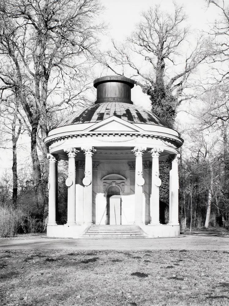Antikt tempel, Sanssouci, Potsdam, Tyskland. Ur serien Arkadien - modell, museum och lekplats