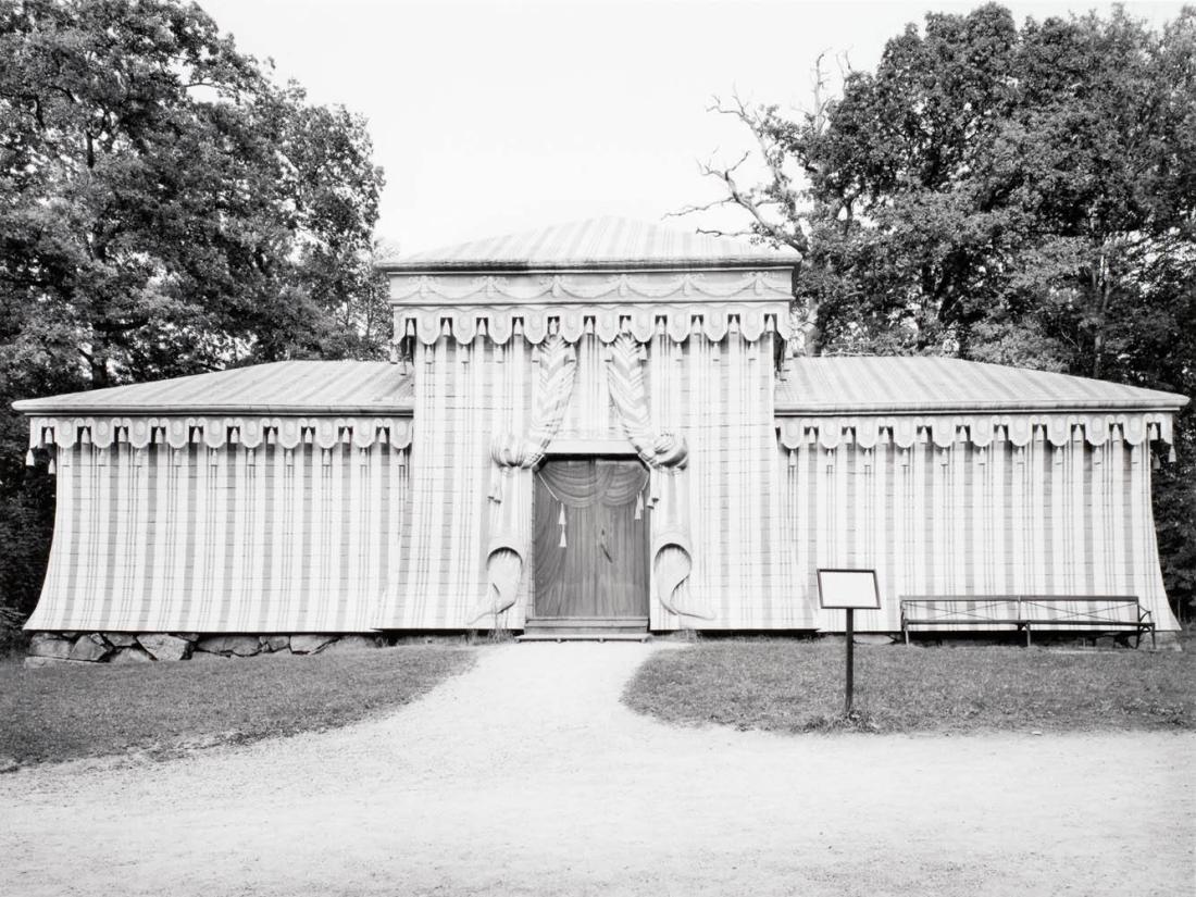 Turkiskt tält, Drottningholm, Stockholm, Sverige. Ur serien Arkadien - modell, museum och lekplats