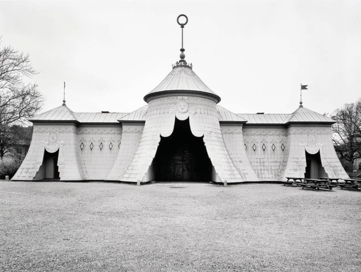 Romerskt tält, Hagaparken, Stockholm, Sverige. Ur serien Arkadien - modell, museum och lekplats