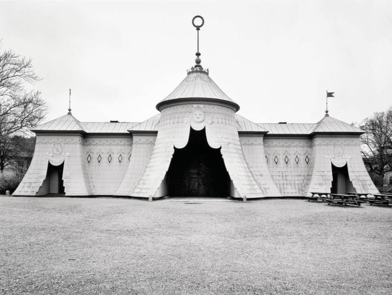 Romerskt tält, Hagaparken, Stockholm, Sverige. Ur serien Arkadien - modell, museum och lekplats