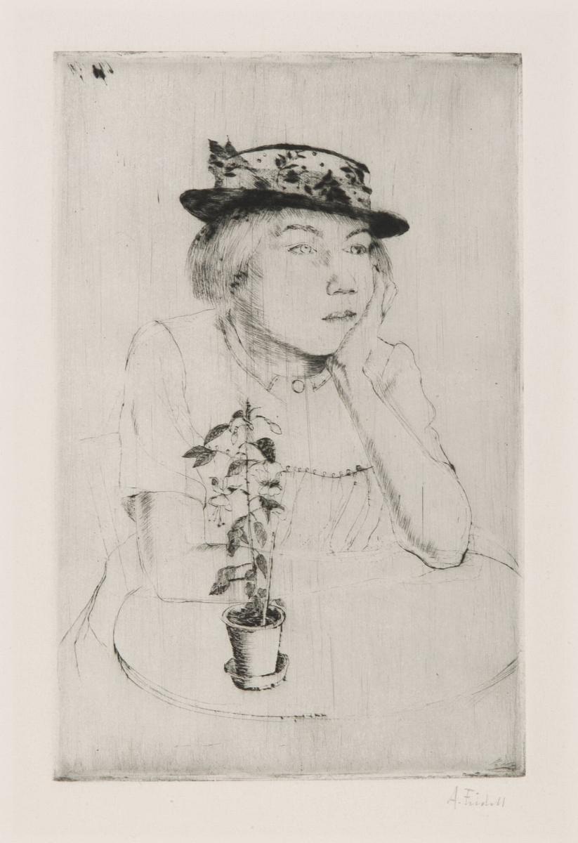 Flicka med kristi bloddropp (kusin Elsa III)