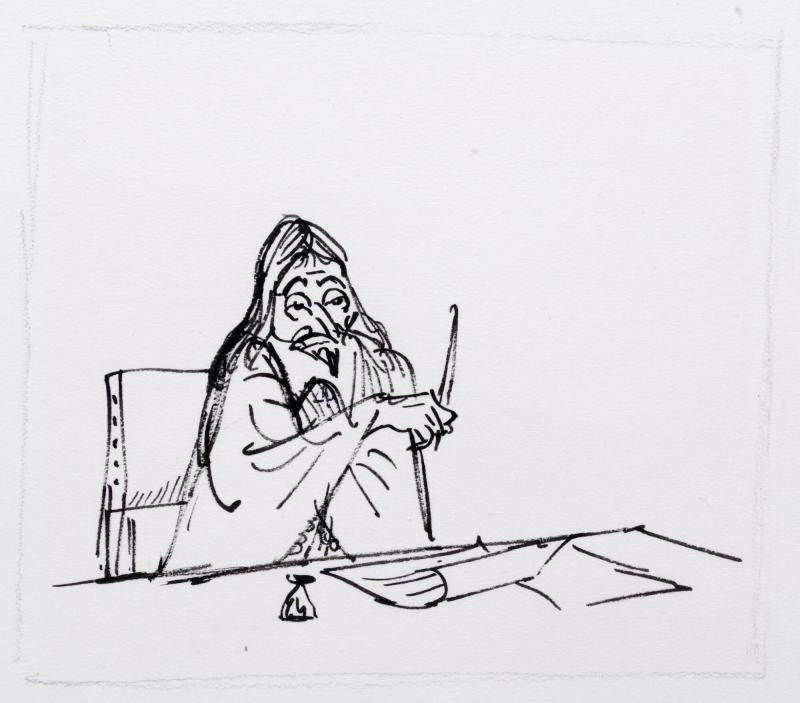 Descartes fryser och diktar