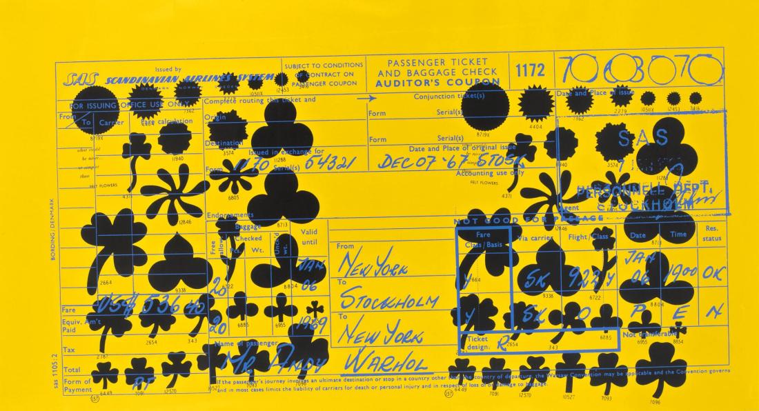 SAS Passenger Ticket