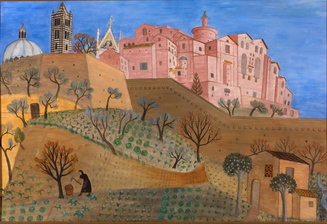 Vid stadsmuren, Siena