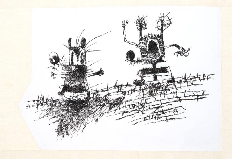 Varelser som jagar varandra och hoppas att någon ser på