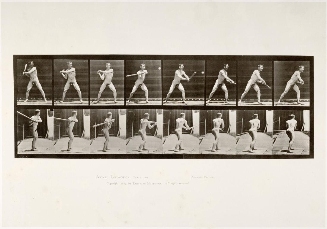 Animal Locomotion, plate 279. Ur serien Animal Locomotion by Eadweard Muybridge 1872-1885 Plates University of Pennsylvania