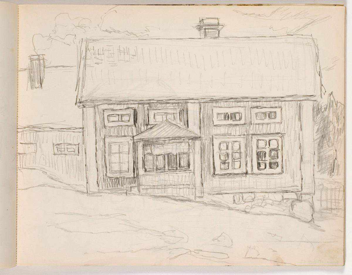 Skissblock nr 22, Ångermanland