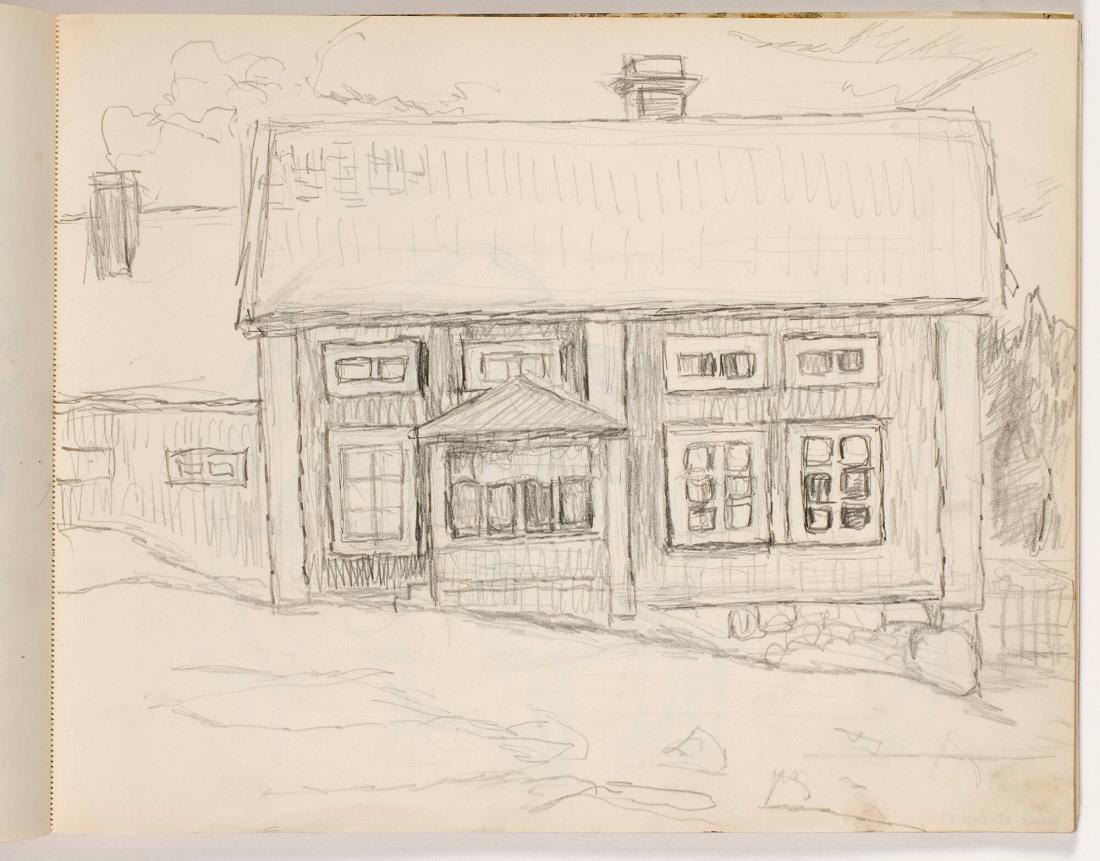 Skissblock nr 22, Ångermanland