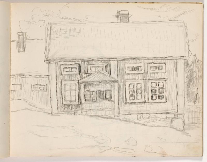 Skissblock nr 22, Ångermanland