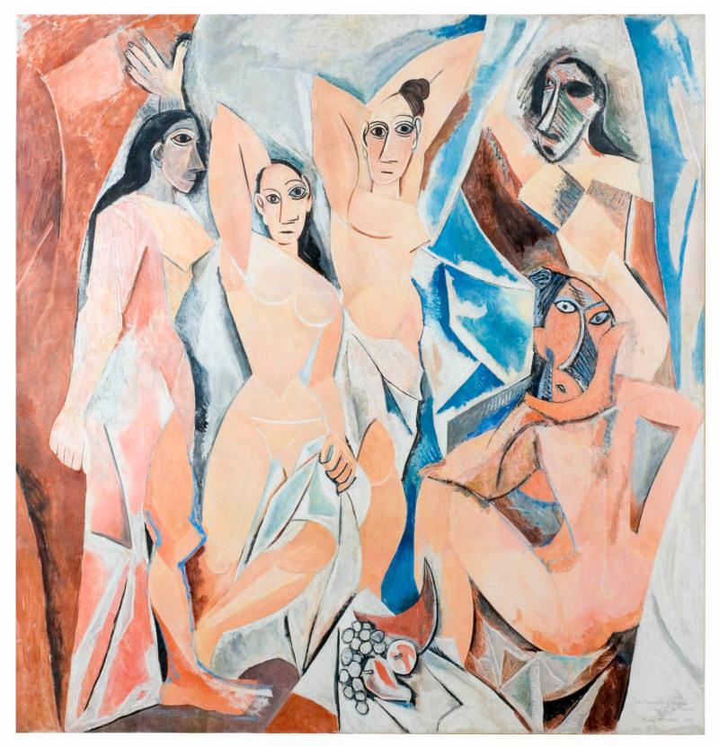 Les demoiselles d' Avignon de Picasso