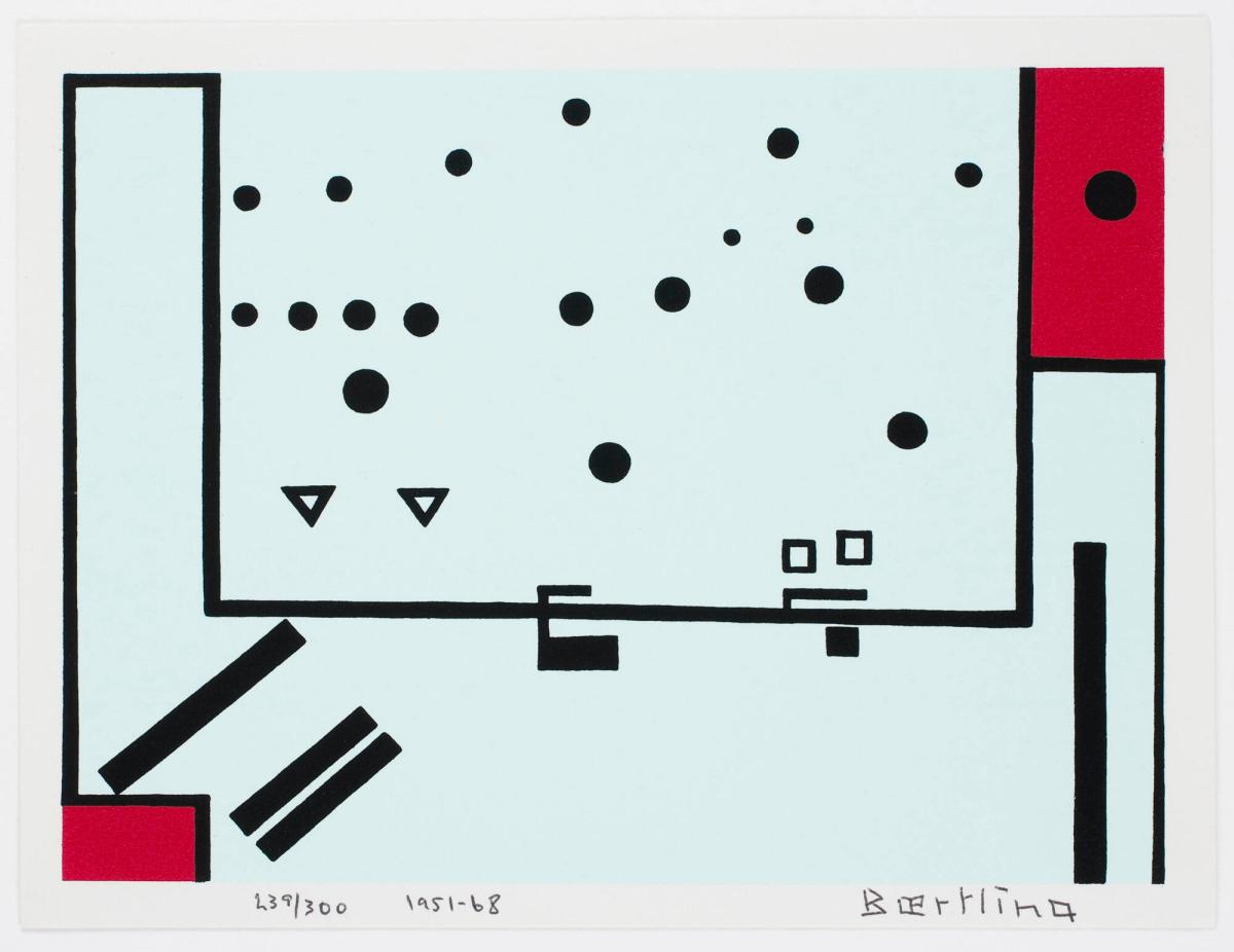 Danse lyonnaise. Ur serien "The Angles of Baertling 
Open Form Infinite Space 
From Cinètisme To Open Form 1949-1968". Ur portfolion "The Angles of Baertling Open Form Infinite Space From Cinètisme to Open Form 1949-1968"