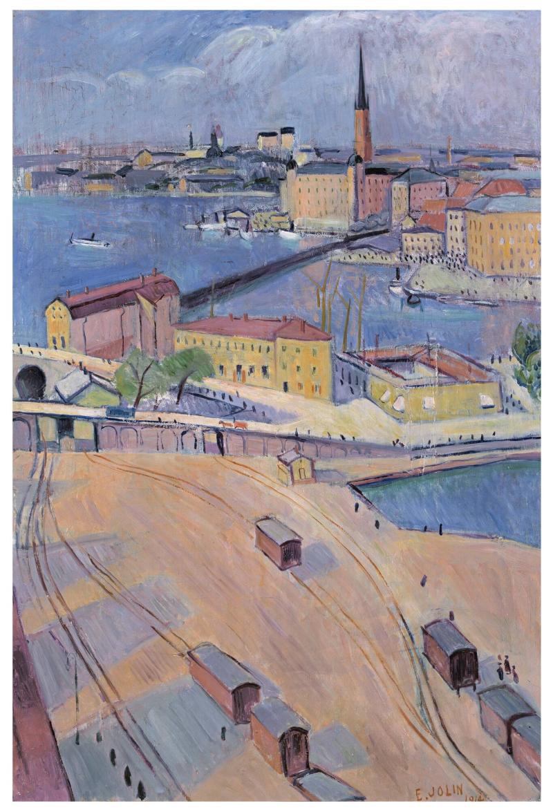 Utsikt över Riddarholmen