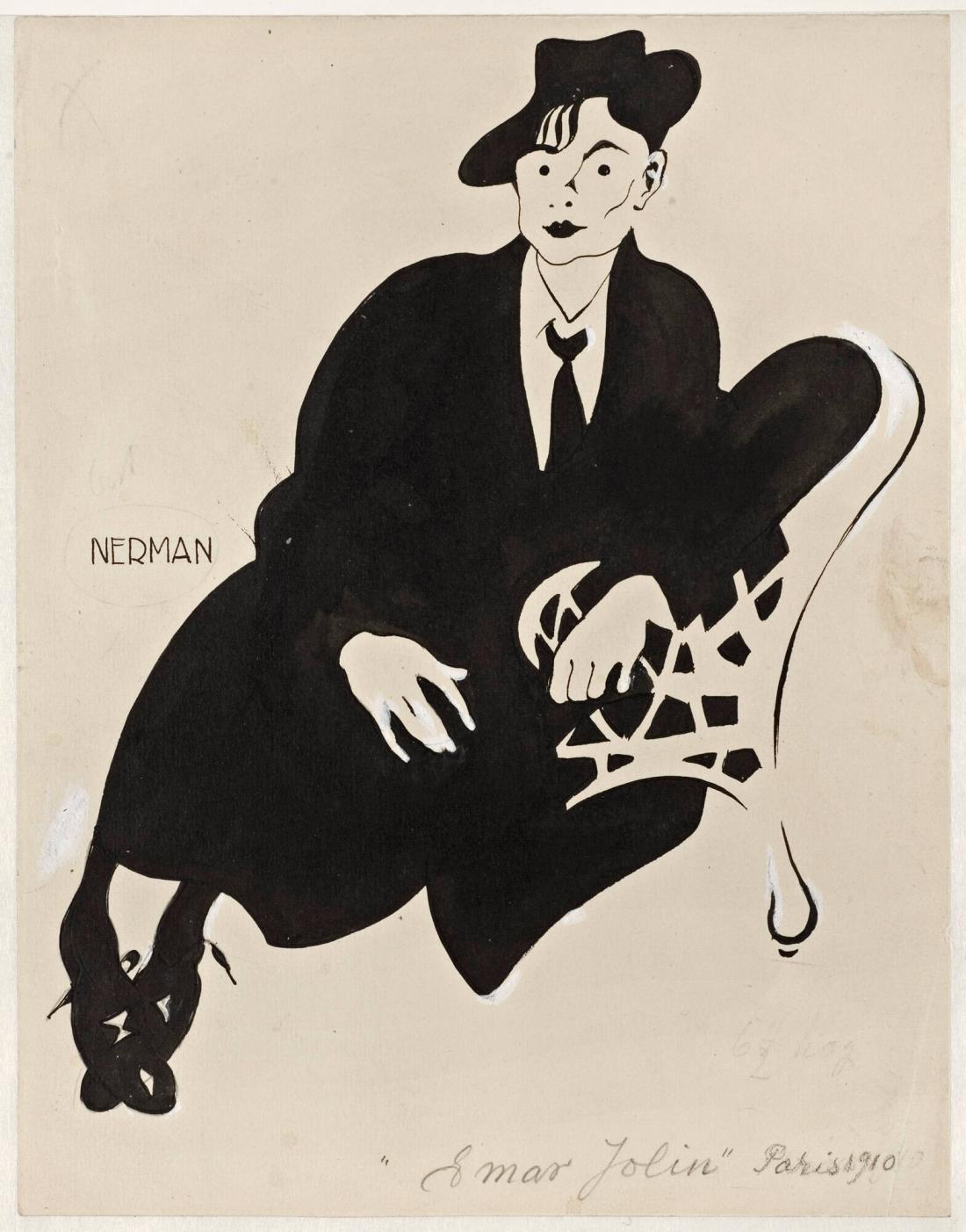 Einar Jolin, Paris, 1910