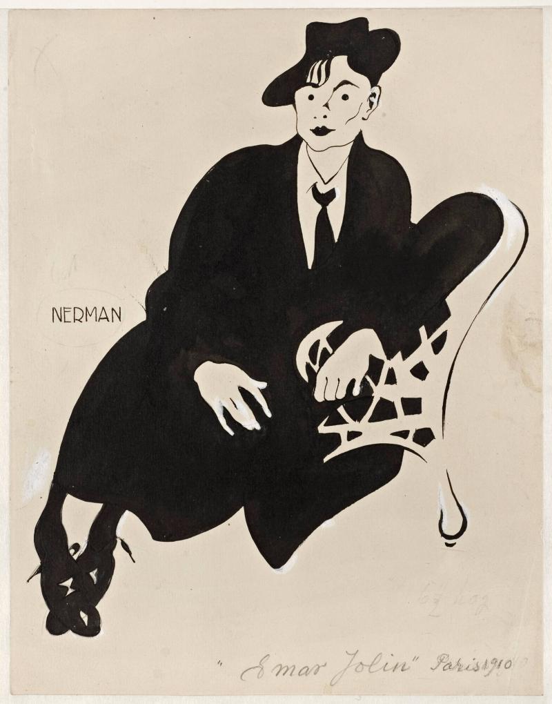 Einar Jolin, Paris, 1910