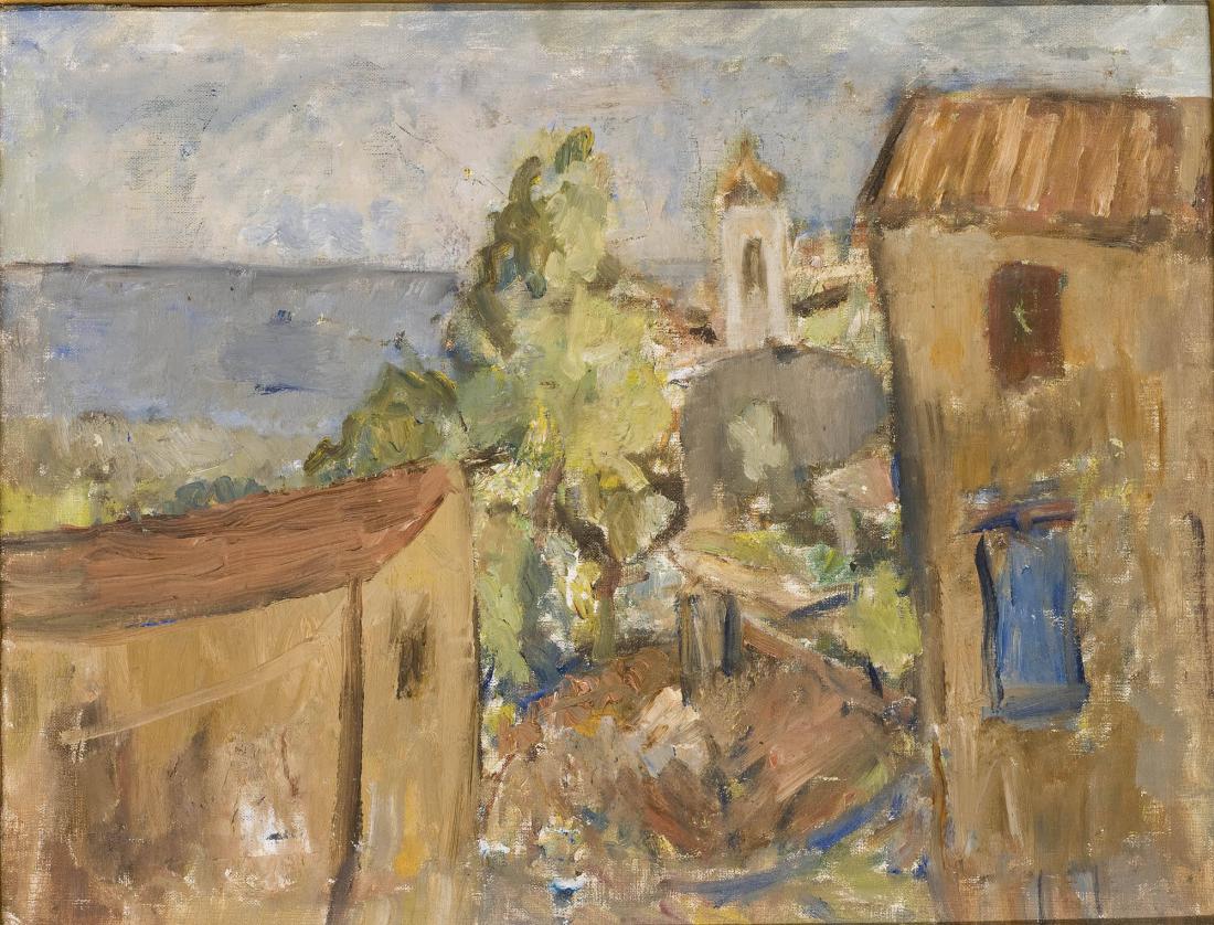 Landskap från Cagnes