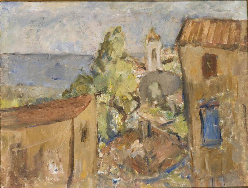 Landskap från Cagnes