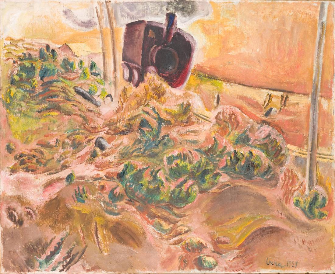 Lokomotiv i terräng