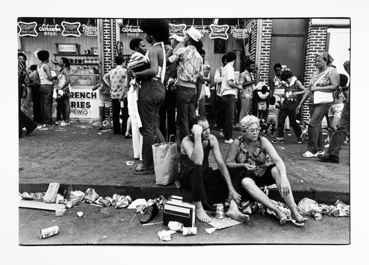 Coney Island NY. Ur serien "Amerikabilder"