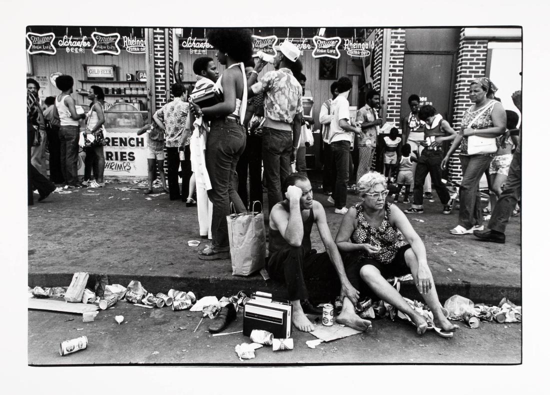Coney Island NY. Ur serien "Amerikabilder"